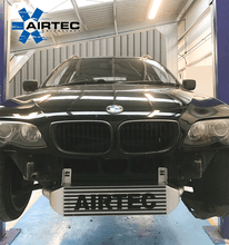 Load image into Gallery viewer, AIRTEC Performance Intercooler Upgrade for BMW E46 320d Diesel - Direct-Fit 110mm Bar & Plate FMIC, Cast End Tanks, UK Made, Silver or Pro-Series Black, 3-Year Warranty