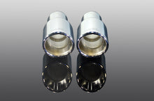 Load image into Gallery viewer, AC Schnitzer 90mm Exhaust Tailpipe Tip Set (Pair) for BMW 3 Series G20/G21 & X2 F39 - Chrome, Black Ceramic or Carbon - Fits 320d 330i 330d X2 18d 20d 25d