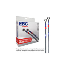 Load image into Gallery viewer, EBC Brakes PLK1011 Audi RS5 B8 4.2 V8 2010-2016 Yellowstuff Front & Rear Brake Pads + Braided Stainless Lines Kit - Fast Road/Light Track Performance Upgrade - Includes BF307+ Super DOT 4 Fluid