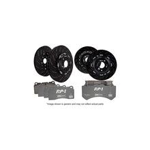 Load image into Gallery viewer, EBC Racing RP-1 Track Brake Kit P2DK063RP1 for BMW M3/M4 G8X (G80 G82 G83) – Front & Rear 2-Piece Floating Grooved Discs + RP-1 Race Pads