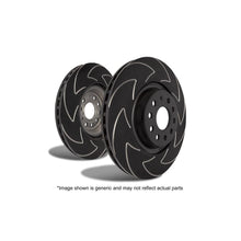 Load image into Gallery viewer, EBC Yellowstuff + BSD Slotted Front Brake Kit (Pads & Discs) 288mm for Audi A4 B5, A6 C5, VW Passat B5 - Girling/TRW Calipers | PD18KF017 (DP41114R + BSD602)