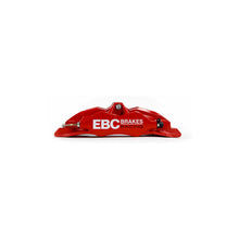 Load image into Gallery viewer, EBC BBK006RED-2 Front Big Brake Kit for Ford Fiesta ST Mk8 1.5T (2018-2021) - Red Apollo 4-Pot Calipers, 330x28mm 2-Piece Floating Rotors, Yellowstuff Front Pads + Rear Pads & Braided Lines