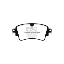 Load image into Gallery viewer, EBC PD11KR647 Greenstuff Rear Brake Pads & GD Grooved Dimpled Discs Kit 300mm for Audi A4 B9, A5 B9, A6 C8, A7 4G9 - TRW Rear Caliper Performance Upgrade (DP22254 + GD1535)
