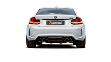 Load image into Gallery viewer, Akrapovic Slip-On Line Titanium Axle-Back Exhaust/Back Box for BMW M2 Competition (F87N) 2018+ OPF/GPF & Non-OPF | ECE Approved | Carbon Fibre Tailpipes