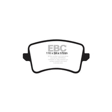 Load image into Gallery viewer, EBC PD11KR412 Greenstuff Rear Brake Pads & GD Grooved Dimpled Discs Kit 300mm for Audi A4 B8, A5 B8 & Q5 8R (TRW Rear Caliper) DP21988/GD1535