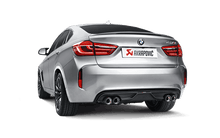 Load image into Gallery viewer, Akrapovic Evolution Line (Titanium) Valved Cat-Back Exhaust with Carbon Fiber Tips for BMW X6 M (F86) 2015–2017, ECE Approved
