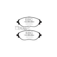 Load image into Gallery viewer, EBC PD02KF062 Redstuff Front Pads & Plain Brake Discs Kit 340mm for Audi S3 8V TT/TTS 8S, SEAT Leon Cupra 5F, Skoda Octavia vRS, VW Golf GTI Performance | ATE/TRW Front Calipers