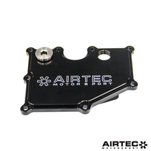 Load image into Gallery viewer, AIRTEC Motorsport Billet PCV Baffle Plate – Ford 2.0 Duratec & Mazda NA/Turbo – Oil Catch Can Ready, M22x1.5 Ports, Anodised Black, CNC Machined, Direct Fit PCV Delete/Blanking Plate