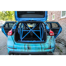 Load image into Gallery viewer, Clubsport by AutoSpecialists Bolt-In Rear Half Cage with Harness Bar for Ford Focus MK3 RS & ST250 - Show Cage, No Drilling, E355+N Steel