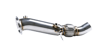 Load image into Gallery viewer, Stone Exhaust Catless/Decat Downpipe for BMW 5 Series F10/F11 520i 528i (N20/N26, 2010–2017) High-Flow Turbo – Part A206NP