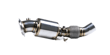 Load image into Gallery viewer, Stone Exhaust Eddy Catalytic Catted Downpipe for BMW F10/F11 5 Series 520i 528i (N26) – High-Flow Sports Cat, Euro 6 Compliant, Direct Bolt-On, No CEL – A206NE