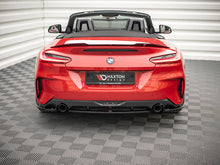 Load image into Gallery viewer, Maxton Design Gloss Black Rear Centre Splitter / Diffuser Insert for BMW Z4 G29 M Sport M-Pack 2018-On