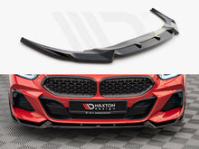 Load image into Gallery viewer, Maxton Design V1 Gloss Black Front Splitter Front Lip Spoiler for BMW Z4 G29 M Sport (M-Pack) 2018-On