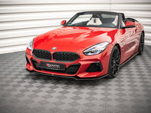 Load image into Gallery viewer, BMW Z4 G29 M Sport (M Pack) 2018+ Front Splitter / Front Bumper Lip Spoiler, Gloss Black - Maxton Design V.2