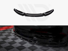 Load image into Gallery viewer, Maxton Design Gloss Black Front Splitter V.1 for BMW 1 Series E82 Coupe Facelift LCI M Sport (2007-2013) Front Bumper Lip Spoiler