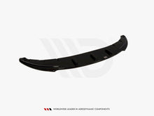 Load image into Gallery viewer, Maxton Design Gloss Black Front Splitter for BMW 1 Series E81 E87 (2007-2011) Standard Model - Front Lip Spoiler / Front Bumper Lip