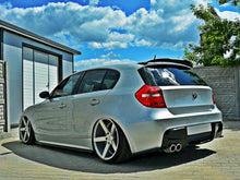 Load image into Gallery viewer, Maxton Design Gloss Black Side Skirts Diffusers Set for BMW 1 Series E87 2004-2008 - ABS Side Skirt Splitters Extensions
