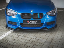 Load image into Gallery viewer, Maxton Design Racing Durability Front Splitter with Flaps for BMW M135i F20 (2011-2015) – 10mm ABS Front Lip, Matte Black or Black/Red Core
