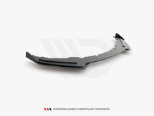 Load image into Gallery viewer, Maxton Design Racing Durability Front Splitter with Flaps for BMW M135i F20 (2011-2015) – 10mm ABS Front Lip, Matte Black or Black/Red Core