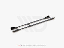 Load image into Gallery viewer, Maxton Design Racing Durability 10mm ABS Side Skirt Diffusers with Gloss Flaps - Black - BMW 1 Series F21 M135i M140i M-Pack 3-Door 2011-2019