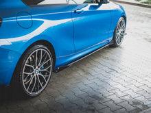Load image into Gallery viewer, Maxton Design Gloss Black Side Skirt Flaps for BMW M135i F20 1 Series 2011-2015