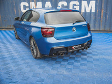 Load image into Gallery viewer, Maxton Design Gloss Black Rear Side Splitters V.2 BMW M135I F20 (2011-2015)