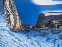 Load image into Gallery viewer, Maxton Design Gloss Black Rear Side Splitters V.2 BMW M135I F20 (2011-2015)