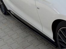 Load image into Gallery viewer, Maxton Design Gloss Black Side Skirt Diffusers for BMW 1 Series F21 3-Door (3dr) Pre-Facelift 2011-2019 | M Sport/M-Power ABS Side Skirt Extensions (Pair) with Fitting Kit