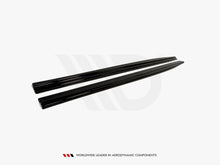 Load image into Gallery viewer, Maxton Design Gloss Black Side Skirt Diffusers for BMW 1 Series F21 3-Door (3dr) Pre-Facelift 2011-2019 | M Sport/M-Power ABS Side Skirt Extensions (Pair) with Fitting Kit