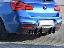 Load image into Gallery viewer, Maxton Design BMW 1 Series F20/F21 M Sport Facelift Rear Diffuser V.1 (2015–2019) – ABS – Fits F20 5-Door & F21 3-Door Hatchback
