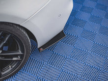 Load image into Gallery viewer, Maxton Design Black Racing Durability Rear Side Splitters V2 BMW 1 F20 M140I (2017-2019)