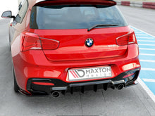 Load image into Gallery viewer, Maxton Design Gloss Black Rear Valance BMW 1 F20/ F21 Facelift M-Power (2015-19)