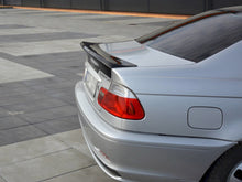 Load image into Gallery viewer, Maxton Design Rear Lip Spoiler / Boot/Trunk Lid Extension for BMW 3 Series E46 Coupe Pre-Facelift (1999-2003) - M3 CSL Style - Paintable ABS (Requires Painting)