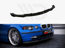 Load image into Gallery viewer, Maxton Design Gloss Black ABS Front Bumper Splitter / Lip Spoiler for BMW 3 Series E46 Compact (2000-2004)