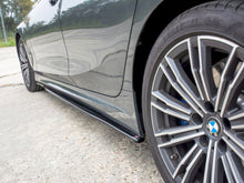 Load image into Gallery viewer, Maxton Design Gloss Black Side Skirts Diffusers/Extensions for BMW 3 Series G20 M Sport 2019-2022