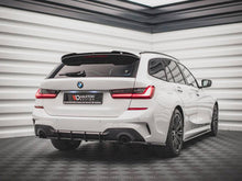 Load image into Gallery viewer, Maxton Design Gloss Black Rear Roof Spoiler Cap for BMW 3 Series Touring (G21) M Sport/M-Pack 2018-On | OEM Style ABS Extension, 3M Tape