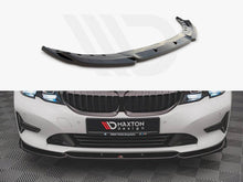 Load image into Gallery viewer, Maxton Design V.2 Gloss Black Front Splitter / Front Lip Spoiler for BMW 3 Series G20/G21 (2018-2022) Saloon & Touring
