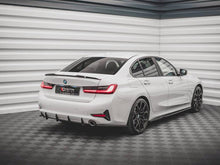 Load image into Gallery viewer, Maxton Design Street Pro Rear Bumper Diffuser for BMW 3 Series G20 Saloon (2018+) - Matte Black or Matte Black with Red Core