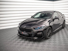 Load image into Gallery viewer, Maxton Design Gloss Black Front Splitter V2 (V.2) for BMW 2 Series Gran Coupe F44 (2019+) M Sport/M Pack & M235i Front Bumper Lip Spoiler