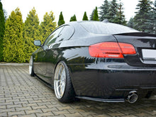 Load image into Gallery viewer, Maxton Design Gloss Black Rear Side Splitters BMW 3 E92 M-Sport Facelift 2010-2013
