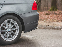 Load image into Gallery viewer, Maxton Design Gloss Black Rear Side Diffusers/Rear Spats for BMW 3 Series E91 Touring Estate LCI Facelift 2008-2011 - ABS Pair
