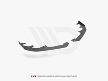 Load image into Gallery viewer, Maxton Design Gloss Black Front Flaps/Canards for BMW 4 Series G22 M Sport (M-Pack) 2020+ Front Bumper Aero Upgrade – BMW4G22MPACKCNC-FD1