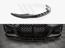 Load image into Gallery viewer, Maxton Design V.1 Gloss Black Front Splitter & Front Bumper Lip for BMW 4 Series G22 Coupe M Sport/M Pack (2020+)