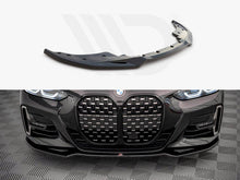 Load image into Gallery viewer, Maxton Design Gloss Black Front Splitter V.3 BMW 4 M-Pack G22 (2020-)