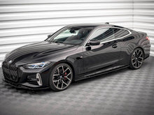 Load image into Gallery viewer, Maxton Design V.1 Gloss Black Side Skirts Diffusers for BMW 4 Series G22 Coupe M Sport (M-Pack) 2020+