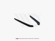 Load image into Gallery viewer, Maxton Design Gloss Black Rear Side Splitters for BMW 5 Series G30 LCI Facelift M Sport/M-Pack (2020+) - Rear Spats, Rear Bumper Extensions, Pair + Fitting Kit