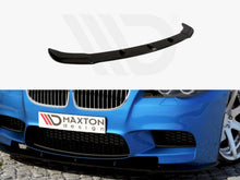 Load image into Gallery viewer, Maxton Design Gloss Black Front Splitter for BMW 5 Series F10/F11 2011–2018 | ABS Front Bumper Lip Spoiler (Saloon & Touring)