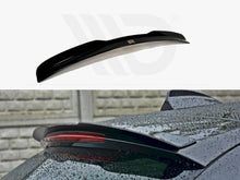 Load image into Gallery viewer, Maxton Design Gloss Black Roof Lip Spoiler Cap for BMW 5 Series F11 Touring Estate (2011+) – Rear Roof/Tailgate Spoiler Extension