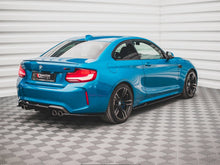 Load image into Gallery viewer, Maxton Design V2 Gloss Black ABS Side Skirt Diffusers/Extensions for BMW M2 F87 (2016-2020)