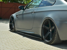 Load image into Gallery viewer, Maxton Design Racing Side Skirts Diffusers (Pair) for BMW M3 E92/E93 2007-2013 | Side Skirt Extensions | Pre-Facelift (Preface) Coupe/Cabrio | ABS
